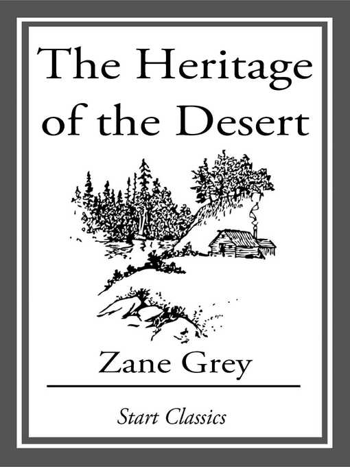 Cover image for The Heritage of the Desert